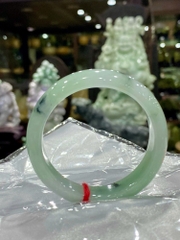 Vòng Liền Bản Hẹ Ngọc Phỉ Thuý 50.6mm (Kèm Giấy Kiểm Định)