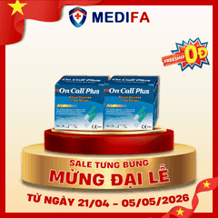 [COMBO] 2 Hộp 50 Que Thử Đường Huyết On Call Plus