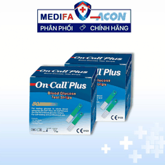 [COMBO] 2 Hộp 50 Que Thử Đường Huyết On Call Plus