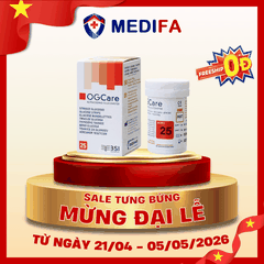 Que thử đường huyết Ogcare (25 que)