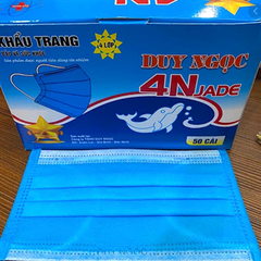 Hộp 50c Khẩu trang 4 lớp Duy Ngọc