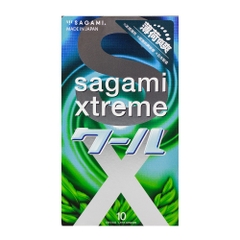 Hộp 10 chiếc bao cao su Sagami Spearmint