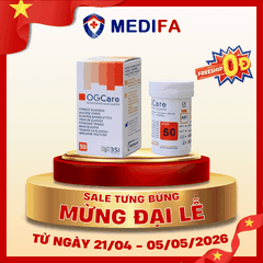 Que thử đường huyết Ogcare (50 que)