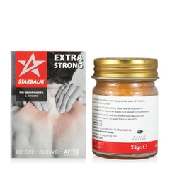 Cao xoa bóp Starbalm Đỏ 25g