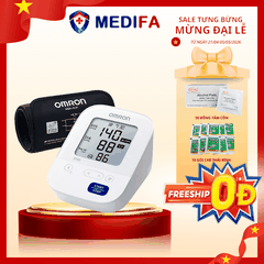 Máy đo huyết áp bắp tay Omron HEM-7156T