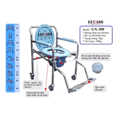 Ghế bô Lucass GX-300 (Oromi KJT703)