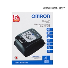 Máy đo huyết áp cổ tay Omron HEM-6232T
