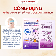 01 Túi Dán Hạ Sốt Đổi Màu Cool Tana - Tanaphar