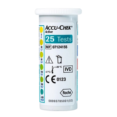 Hộp 25 que thử đường huyết ACCU-CHEK Active