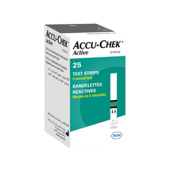 Hộp 25 que thử đường huyết ACCU-CHEK Active