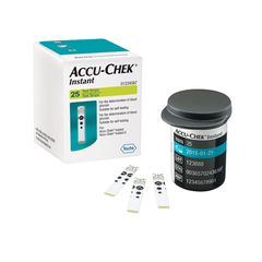 Hộp 25 que thử đường huyết ACCU-CHEK Instant