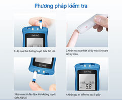 Que thử đường huyết Sinocare Safe AQ UG
