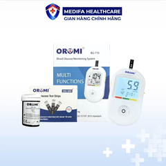 Máy Đo Đường Huyết Oromi BG-710 + 25 Que + 10 Kim