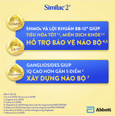 Sữa Bột Similac (5G) 2+ Abbott 800g