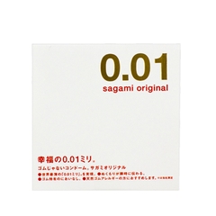 Hộp 1 chiếc bao cao su Original Sagami 0.01