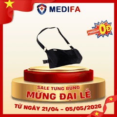 Băng cố định khớp vai tư thế dạng Orbe