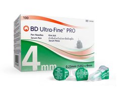 Đầu kim tiêm Insuline BD Ultra - Fine Pro 32G (0.23mm x 4mm)