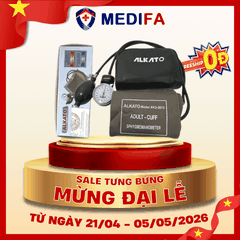 [COMBO] Bộ Máy Đo Huyết Áp Cơ ALKATO AK2-0812
