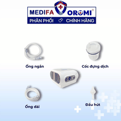 Bộ Phụ kiện Hút (Cốc, 2 Dây, Đầu Hút) - Phụ Kiện Thay Thế Oromi, ALKATO