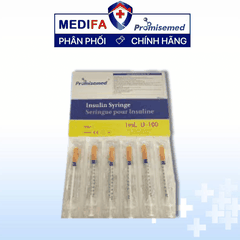 Bơm Tiêm Tiểu Đường Promisemed 1mL/U100