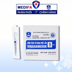 Bơm Tiêm Y Tế Vinahankook 5ml/cc