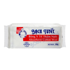 Gói bông gòn y tế Bạch Tuyết - 45g