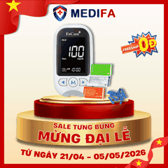 Combo Máy Đo 5 In 1 Facare FC-M168 Kèm 25 Que Đường Huyết, 10 Que Gout & 10 Que Cholesterol