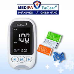 Combo Máy Đo 5 In 1 Facare FC-M168 Kèm 25 Que Đường Huyết, 10 Que Gout & 10 Que Cholesterol