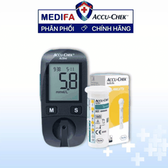 [COMBO] Máy Đo Đường Huyết ACCU-CHEK® Active (MG/DL) Kèm Hộp 25 Que Thử & 25 Kim Lấy Máu