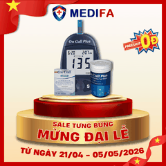 [COMBO] Máy Đo Đường Huyết On Call Plus (MG/DL) Kèm Hộp 25 Que Thử, 100 Kim On Call