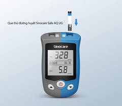 Que thử đường huyết Sinocare Safe AQ UG
