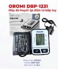 Máy Đo Huyết Áp Điện Tử Bắp Tay Oromi DBP-1231