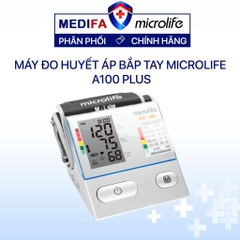 Máy đo huyết áp bắp tay Microlife BP A100 PLUS