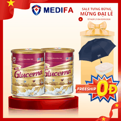 [COMBO] 2 Lon Sữa bột Glucerna hương Vani 380g
