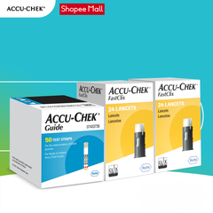 [COMBO] 50 Que Thử Đường Huyết ACCU-CHEK® Guide & 48 Kim Lấy Máu ACCU-CHEK® FastClix