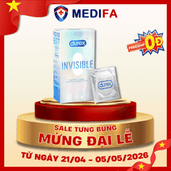 Hộp 10 Chiếc Bao Cao Su Durex Invisible Extra Thin Extra Sensitive