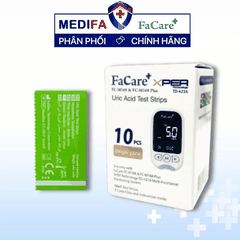 Hộp 10 Que Thử Axit Uric Facare FC-M168