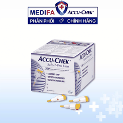 Hộp 200 Kim Lấy Máu ACCU-CHEK Safe-T-Pro Uno
