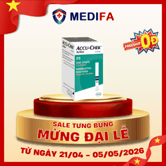 Hộp 25 que thử đường huyết ACCU-CHEK Active