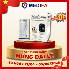 Hộp 25 Que Thử Đường Huyết FaCare FC-M168