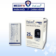 Hộp 25 Que Thử Đường Huyết FaCare FC-M168