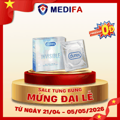 Hộp 3 Chiếc Bao Cao Su Durex Invisible Extra Thin Extra Sensitive
