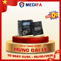 Hộp 3 chiếc bao cao su Durex Performa