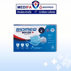 Hộp 50 Khẩu Trang Y Tế Biomeq Mask+