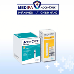 [COMBO] Hộp 50 Que Thử Đường Huyết ACCU-CHEK Instant & 25 Kim SoftClix