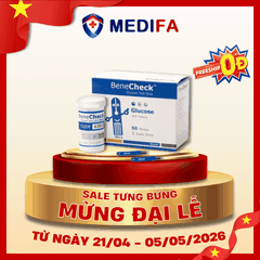 Hộp 50 Que Thử Đường Huyết BeneCheck
