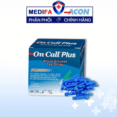 [COMBO] Hộp 50 Que Thử Đường Huyết On Call Plus & 25 Kim Lấy Máu
