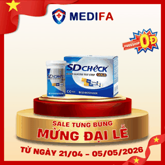 Hộp 50 que thử đường huyết SD Check Gold
