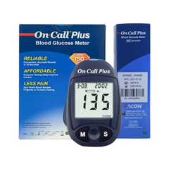 Máy đo đường huyết On Call Plus (mmol/L) - không kèm que