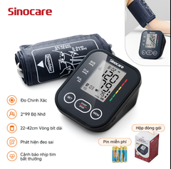 Máy Đo Huyết Áp Bắp Tay Sinocare ARM-30E+